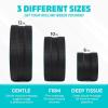 Yes4All Yoga Wheel Roller, 500 lb Capacity Back Cracker Roller, Yoga Roller for Back Ease & Spinal Support, Target Pressure Points for Comfort Hips & Neck, Available in 6”/10”/12” Sizes