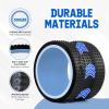 Yes4All Yoga Wheel Roller, 500 lb Capacity Back Cracker Roller for Comfort HIPS & Neck, Available in 6”/10”/12” Sizes(6 Inches – Blue)