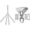 Yes4All 150LB Capacity Punching Bag Hanger, Stainless Steel Swivel Chain + 1000LB Capacity 360° Stainless Steel Heavy Duty Bag Hanger