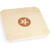 Yes4All 350LBS Professional Wooden Balance Board for Leg Workout, Anti-Slip Rocker Board, Wobble Board for Standing Desk(A0. Adjustable Height)