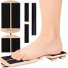 Yes4All 350LBS Professional Wooden Balance Board for Leg Workout, Anti-Slip Rocker Board, Wobble Board for Standing Desk(Natural Wood)