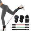Yes4All Ankle Strap for Cable Machines and Resistance Bands, Work Out Cuff Attachment for Home & Gym, Booty Workouts/Glutes Exercises – Three Level Resistance Bands