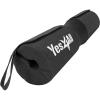 Yes4All Ergonomic Foam Bar Pad, Olympic Barbell Squat & Neck Pad for Squats, Hip Thrusts & Weight Lifting Bar(New black)