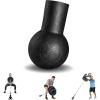 Yes4All Exercise Machine Adjustable T Bar Row Attachment, D Row Handle/Landmine Handle Attachment with Textured Rubber Handles(H. Barbell Bombs)