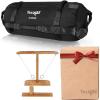 Yes4All Sandbags for Working Out, Unfilled Sand Bags for Weight Training with Handles, Combo Adjustable Workout Bag (50-125 LB) & Ring Toss