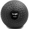 Yes4All Slam Balls, 10-40lb Weighted Ball Weight, Durable PVC Sand Filled Workout Dynamic Slam Ball for Core Strengthen(Black)