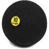 Yes4All Slam Balls, 10-40lb Weighted Ball Weight, Durable PVC Sand Filled Workout Dynamic Slam Ball for Strength Training, Triangle, Black, 10lbs(C. Triangle Black)