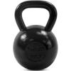 Yes4All Solid Cast Iron Kettlebell Weights Set – Great for Full Body Workout and Strength Training – Kettlebell 80 lbs (Black)