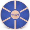 Yes4All Versatile Wooden Wobble Balance Board, Balance Trainer for Mobility Training, Standing Desk, Core Training, Exercise Balance Stability Trainer(C. Wooden Balance Board – Blue)