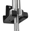 Yes4All Vertical Wall Mounted Olympic Barbell Holder, Barbell Storage Rack, Hanging Barbell Rack for Home Fitness Equipment(Black Vertical Wall Mounted – 1 Bar)