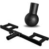 Yes4All Viking Press, Landmine Handle Attachment for 2-Inch Olympic Barbell – 3 Hand Grip Positions – Support Home Gym for Deadlift, Squat Workout, Increased Versatility(H. (Black) Combo Viking Press + Barbell Bomb)