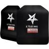 Yes4All Weight Vest Plate 5.75/8.75/14/ 19.75LB Pairs, Weighted plates for vest, Tactical Plate, Weight Plate with Curved Ergonomic Design for Running, Heavy Workout(8.75LBS Pair – Black)