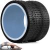 Yes4All Yoga Wheel Roller, 500 lb Capacity Back Cracker Roller for Comfort HIPS & Neck, Available in 6”/10”/12” Sizes(6 Inches – Blue)