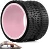 Yes4All Yoga Wheel Roller, 500 lb Capacity Back Cracker Roller for Comfort HIPS & Neck, Available in 6”/10”/12” Sizes(6 Inches – Pink)