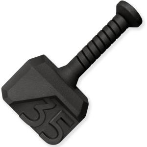 Yes4All Kettlebell Special Shape, Upgraded &Multifunctional for Advanced Training, Solid Cast Iron Powder Coated, Anti Slip Handle Strength Training Equipment(I.35LB – Single)