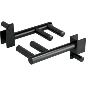 Yes4All Power Rack J-Hooks & Attachments – Heavy Duty Barbell Holders Compatible with 2×2 & 3×3 Power Racks for Home Gym(Narrow and Wide Grip Dip Bar 350 Capacity)