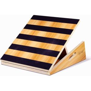 Yes4All Professional Incline Board, Slant Board Calf Stretching, Squat Wedge and Anti-Slip Surface, Portable Side Handle(E. 5 Angles – Extra Large)