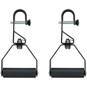 Yes4All Rotating Pull Up Handles for Pull Up Bar/Pull Up Grips/Barbell handles with Non-Slip & Foam Pad Grips – Twist Motion for Strength Training Workout