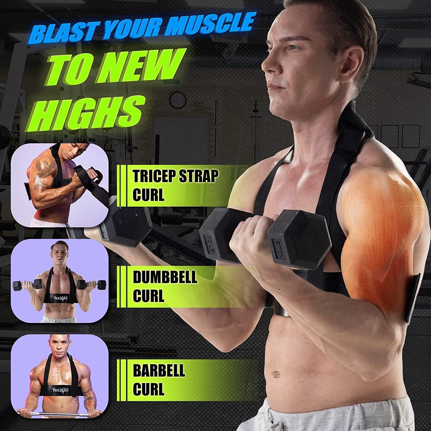 image:imageYes4All 480LB Standard Straight Barbell 60 amp EZ Curl Bar 47 Weight Bar 1 Diameter Star Lock Collars amp Rubber Ring for Deadlifts Squats2 Arm Blaster Barbell 605FT