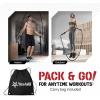Yes4All Weighted Jump Rope, 2.8LB Heavy Skipping Rope with Anti-Slip Double Layer Handle & Protective Sleeve for Fitness, Cardio, Muscle Training – Carry Bag Included(3.8 lbs)