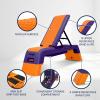 Yes4All Multifunctional Fitness Aerobic Step Platform/Aerobic Deck, Household Step Workout Bench for Home Gym (Orange/Purple)