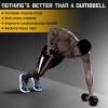 Dumbbell – Rubber Hex – 5lbs