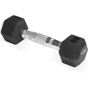 Dumbbell – Rubber Hex – 5lbs