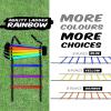 Yes4All Agility Ladder – Adjustable Speed & Agility Training Equipment for All Ages – Durable, Portable, Multiple Combo Sets Available(K. 8 Rungs Blue)