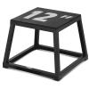 Yes4All Metal Plyo Box, Steel Plyometric Box – Sturdy, Anti-Slip, and Ideal for Home Gym Workouts – 12in