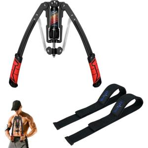 Yes4All Twister Arm Exerciser Adjustable 22-440lbs Hydraulic Power Chest Exerciser for Men Home Chest Expander Chest Workout